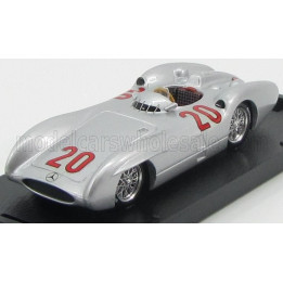 BRUMM MERCEDES BENZ F1  W196C N 20 GP FRANCIA 1954 K.KLING - SILVER 1/43