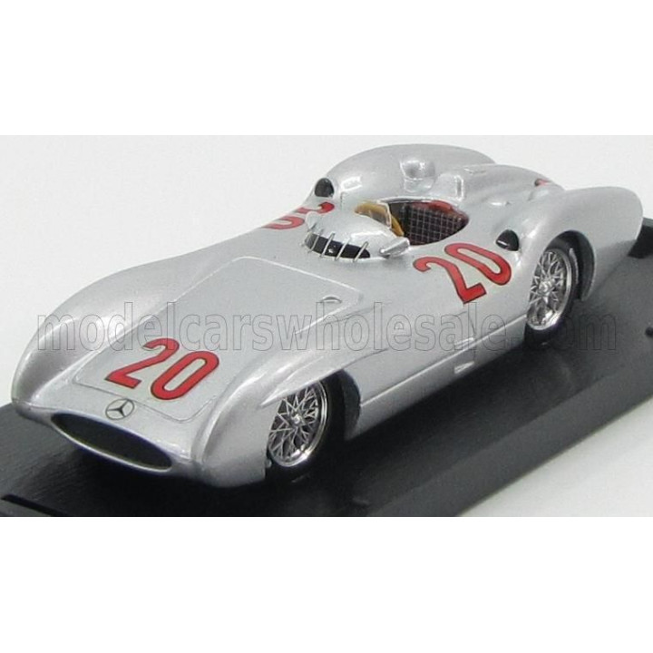 BRUMM MERCEDES BENZ F1  W196C N 20 GP FRANCIA 1954 K.KLING - SILVER 1/43