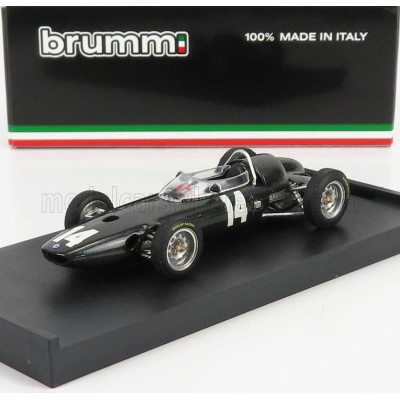 BRUMM BRM F1  P57 N 14 WINNER ITALY MONZA GP GRAHAM HILL 1962 WORLD CHAMPION - GREY MET 1/43