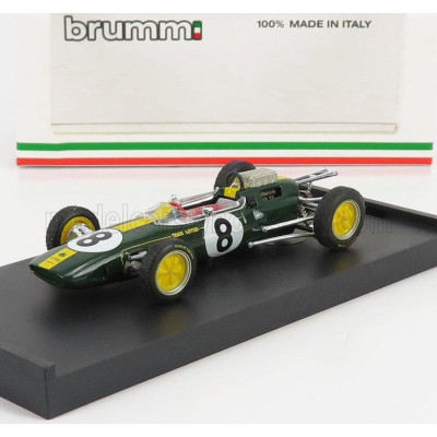 BRUMM LOTUS F1  25 N 8 WINNER ITALY GP JIM CLARK 1963 WORLD CHAMPION - GREEN 1/43