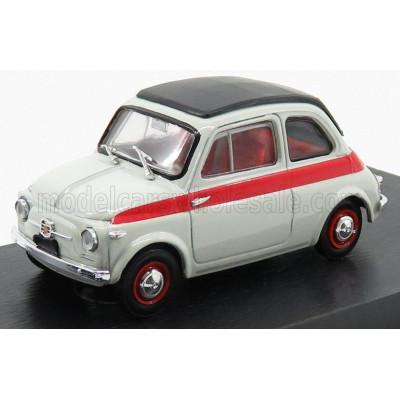 BRUMM FIAT 500 NUOVA SPORT CHIUSA 1957 - GREY 1/43