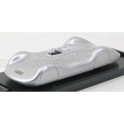 BRUMM AUTO UNION TIPO C STREAMLINE WORLD SPEED RECORD 1937 406.3 km/h B.ROSEMEYER - SILVER 1/43