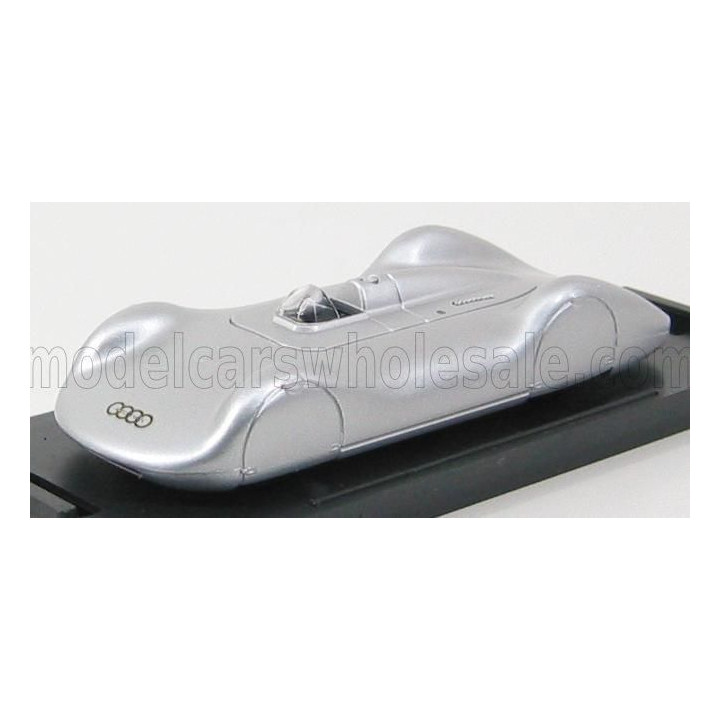 BRUMM AUTO UNION TIPO C STREAMLINE WORLD SPEED RECORD 1937 406.3 km/h B.ROSEMEYER - SILVER 1/43
