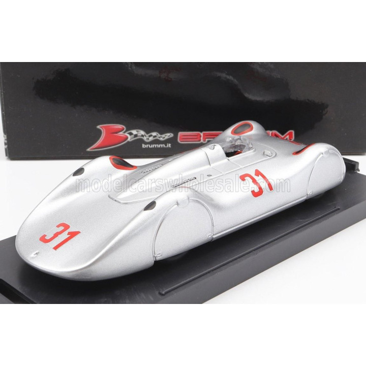 BRUMM AUTO UNION TIPO C STREAMLINE N 31 AVUSRENNEN 1937 B.ROSEMEYER - SILVER 1/43