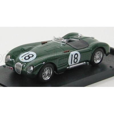 BRUMM JAGUAR XK120 C-TYPE SPIDER 3.4L TEAM JAGUAR CARS LTD N 18 WINNER 24h LE MANS 1953 TONY ROLT - DUNCAN HAMILTON - BRITISH RA