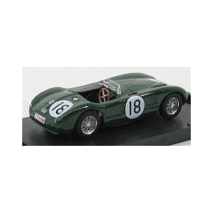 BRUMM JAGUAR XK120 C-TYPE SPIDER 3.4L TEAM JAGUAR CARS LTD N 18 WINNER 24h LE MANS 1953 TONY ROLT - DUNCAN HAMILTON - BRITISH RA