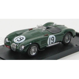 BRUMM JAGUAR C TYPE 4th LE MANS 1953 WHITEHEAD-STEWART N 19 - BRITISH RACING GREEN 1/43