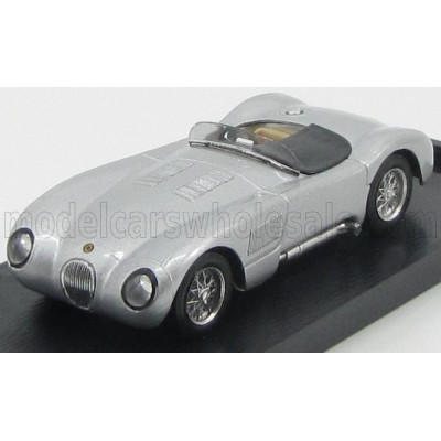 BRUMM JAGUAR C-TYPE SPIDER 1953 - SILVER 1/43