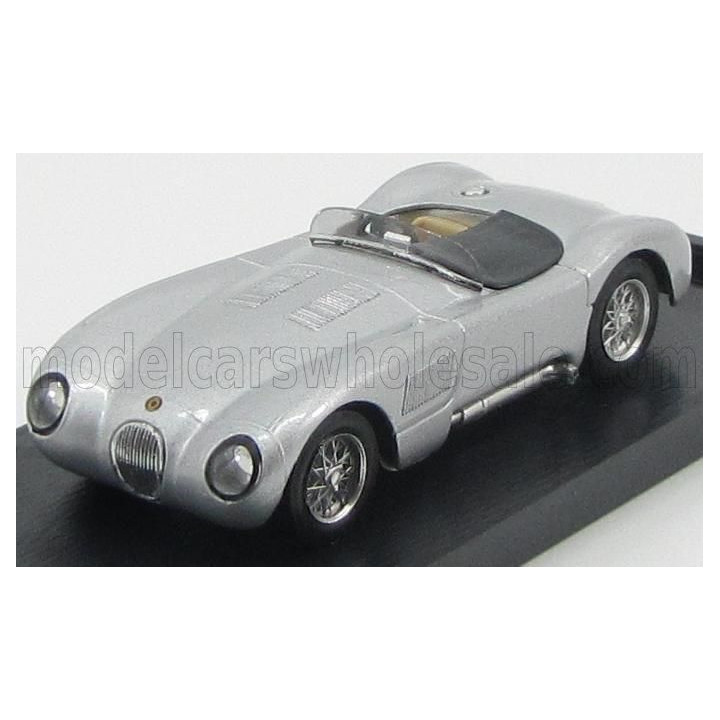 BRUMM JAGUAR C-TYPE SPIDER 1953 - SILVER 1/43