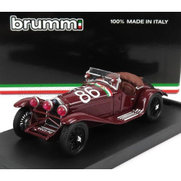 BRUMM ALFA ROMEO 1750 GS SPIDER N 86 3rd  MILLE MIGLIA 1930 G.CAMAPARI - A.MARINONI - BORDEAUX 1/43