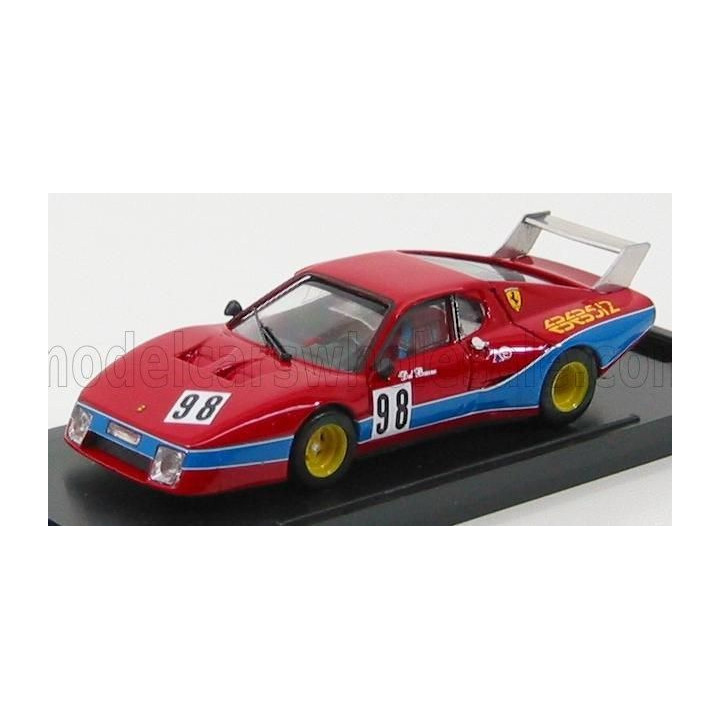 BRUMM FERRARI 512BB LM N 98 MONZA 1982 DEL BUONO - GOVONI GUERCINO - RED BLUE 1/43
