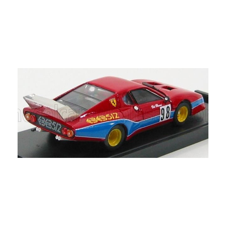 BRUMM FERRARI 512BB LM N 98 MONZA 1982 DEL BUONO - GOVONI GUERCINO - RED BLUE 1/43