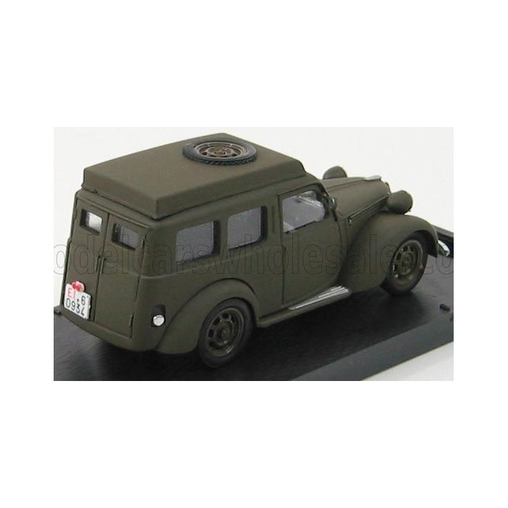 BRUMM FIAT 1100 FURGONE CARABINIERI RADIOMOBILE 1950 - MILITARY GREEN 1/43