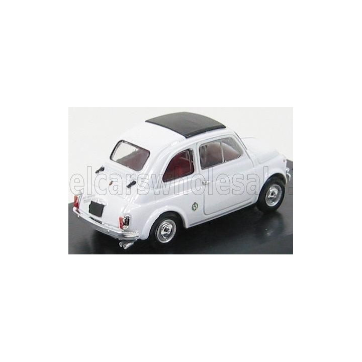 BRUMM FIAT 500 ABARTH 595SS 1965 - WHITE 1/43