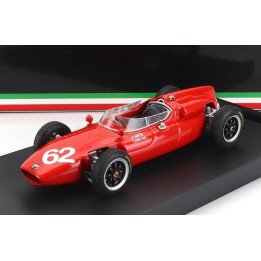 BRUMM COOPER F1  T53 MASERATI N 62 ITALY GP 1961 L.BANDINI - RED 1/43