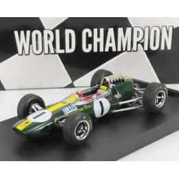 BRUMM LOTUS F1  33 N 1 WINNER GERMANY GP JIM CLARK 1965 WORLD CHAMPION - GREEN YELLOW 1/43