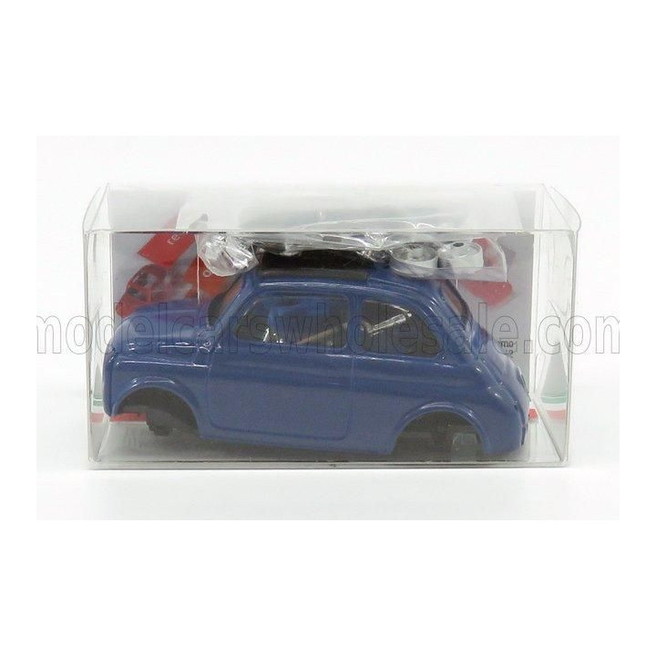 BRUMM FIAT MODEL-KIT 500F TETTO CHIUSO 1965 - BLUE 1/43