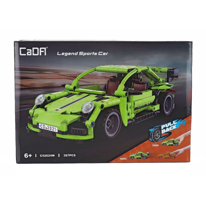 CADA CADA LEGENDS SPORTS CAR - 387 pcs - GREEN 1/20
