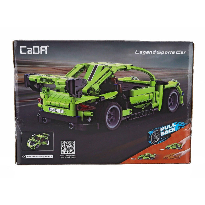 CADA CADA LEGENDS SPORTS CAR - 387 pcs - GREEN 1/20