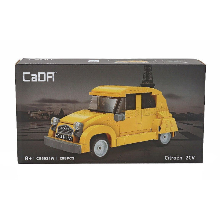 CADA CITROEN 2CV - 298 pcs - YELLOW 1/24