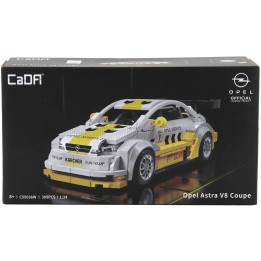CADA OPEL ASTRA V8 COUPE N 7 RALLY - 305 pcs - WHITE YELLOW 1/24