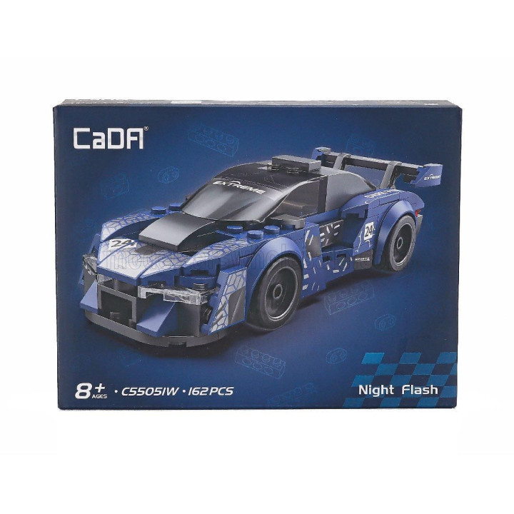 CADA CADA NIGHT FLASH - 162 PCS - BLUE BLACK 1/32