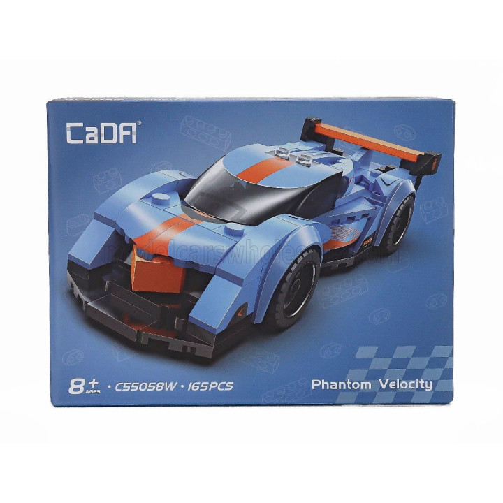 CADA CADA HYPER PHANTOM - 165 PCS - LIGHT BLUE ORANGE 1/32