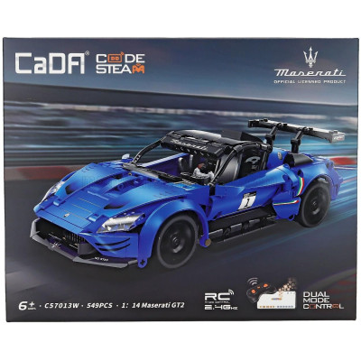 CADA MASERATI GT2 - 549 pcs - BLUE BLACK 1/16