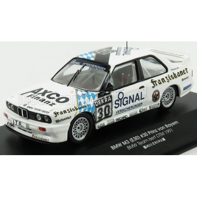 CMR BMW 3-SERIES M3 (E30) TEAM ISERT N 30 SEASON DTM 1991 L.P.VON BAYERN - WHITE 1/43