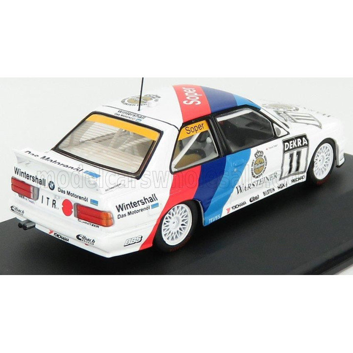 CMR BMW BMW 3-SERIES M3 (E30) TEAM BIGAZZI N 11 DTM SEASON 1991 S.SOPER - WHITE BLUE RED 1/43