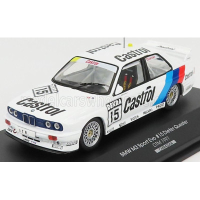 CMR BMW 3-SERIES M3 E30 TEAM LINDNER N 15 DTM 1991 D.QUESTER - WHITE BLUE RED 1/43