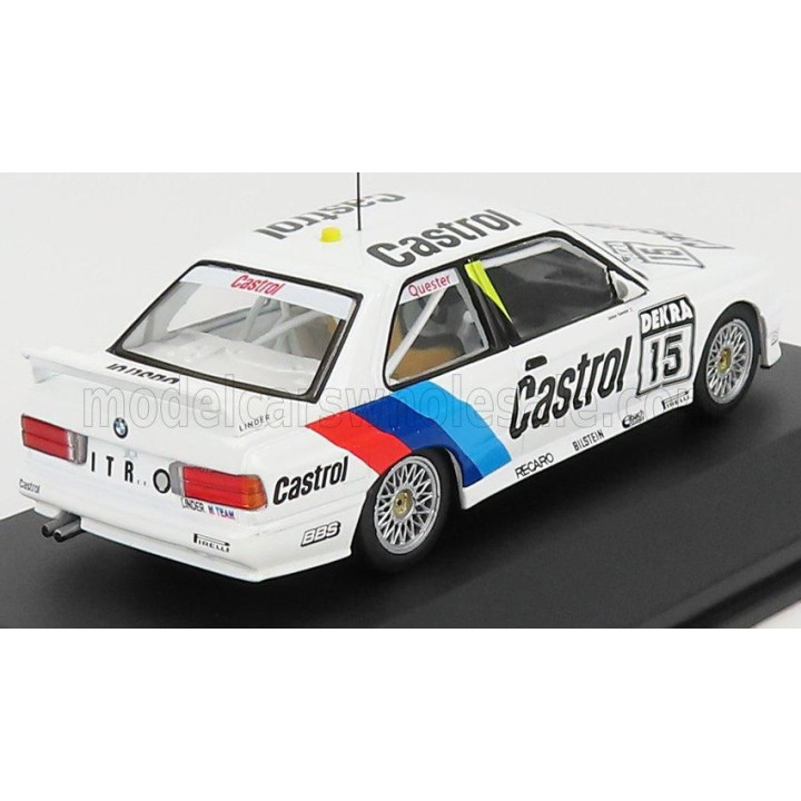 CMR BMW 3-SERIES M3 E30 TEAM LINDNER N 15 DTM 1991 D.QUESTER - WHITE BLUE RED 1/43
