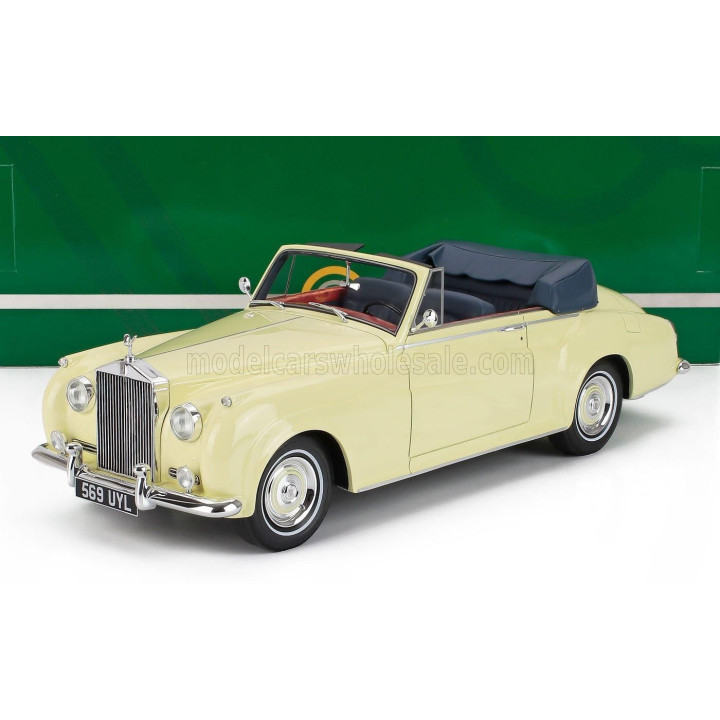 CULT SCALE MODELS ROLLS ROYCE SILVER CLOUD CABRIOLET OPEN 1960 - CREAM 1/18