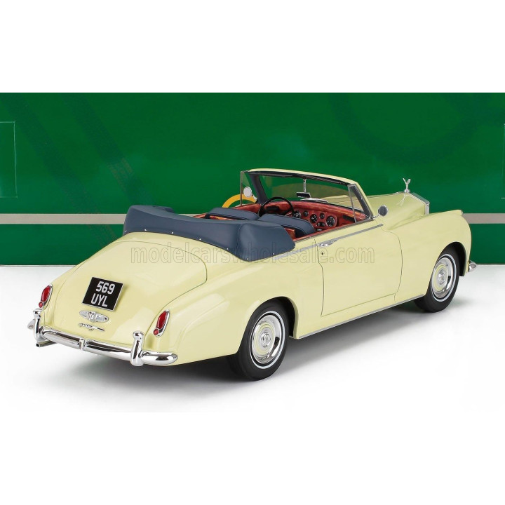 CULT SCALE MODELS ROLLS ROYCE SILVER CLOUD CABRIOLET OPEN 1960 - CREAM 1/18