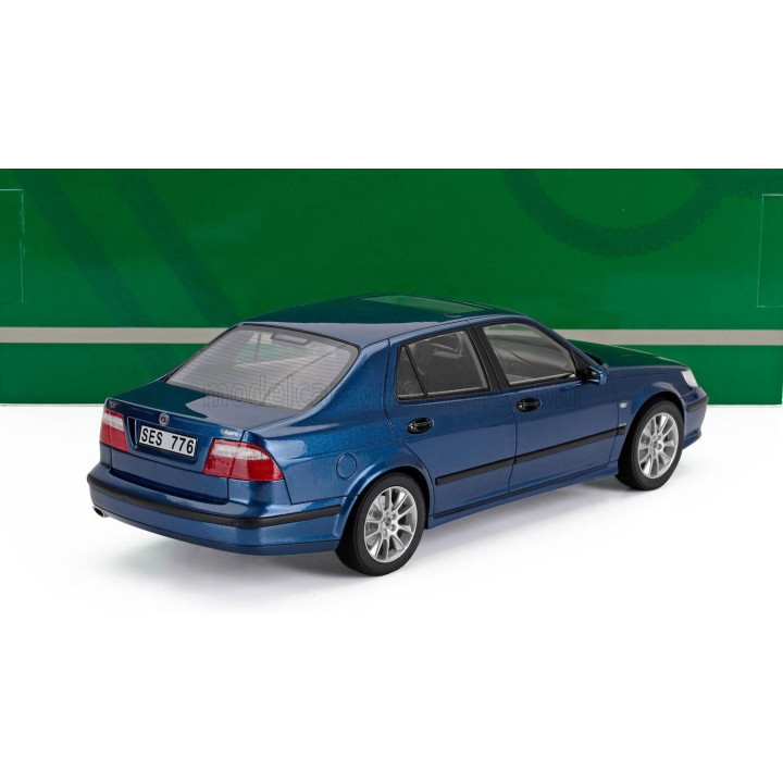 CULT SCALE MODELS SAAB 9-5 TURBO AERO 1998 - BLUE MET 1/18