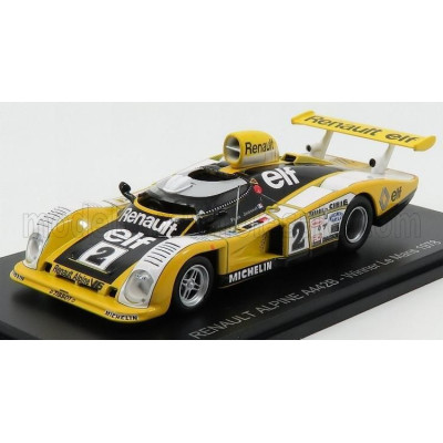 EDICOLA RENAULT ALPINE A442B 2.0L TURBO V6 TEAM RENAULT SPORT N 2 WINNER 24h LE MANS 1978 DIDIER PIRONI - JEAN PIERRE JAUSSAUD -
