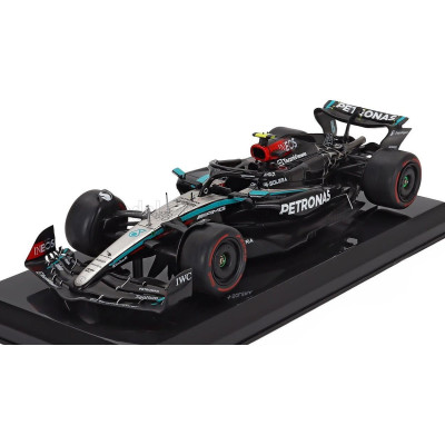 EDICOLA MERCEDES GP F1  W15 EQ PERFORMANCE TEAM AMG PETRONAS MOTORSPORT N 44 SEASON 2024 LEWIS HAMILTON - BLISTER BOX - BLACK SI