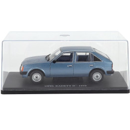 EDICOLA OPEL KADETT D 1979 - CON VETRINA - WITH SHOWCASE - BLUE 1/24