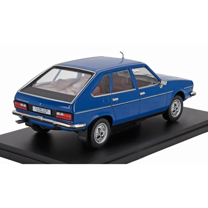 EDICOLA DACIA 2000 (BASE RENAULT R20) 1981 - BLISTER BOX - BLUE 1/24