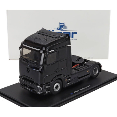 ELIGOR MERCEDES BENZ E-ACTROS 600 TRACTOR TRUCK 2-ASSI 2025 - EXCLUSIVE CARMODEL - BLACK 1/43