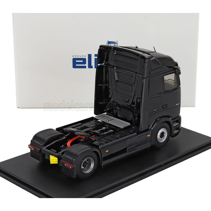 ELIGOR MERCEDES BENZ E-ACTROS 600 TRACTOR TRUCK 2-ASSI 2025 - EXCLUSIVE CARMODEL - BLACK 1/43