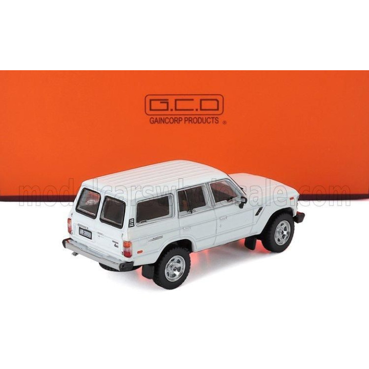 GCD MODELS TOYOTA LAND CRUISER 60 1982 - WHITE 1/64