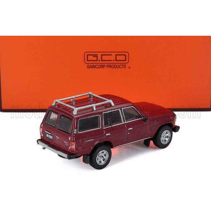 GCD MODELS TOYOTA LAND CRUISER 60 1982 - RED 1/64