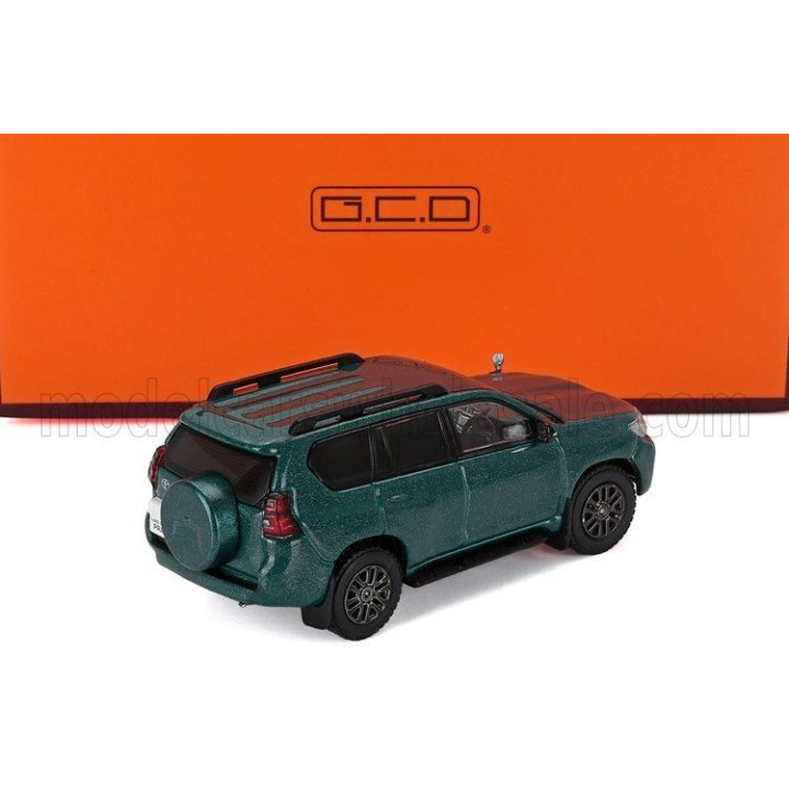 GCD MODELS TOYOTA LAND CRUISER PRADO 150 2021 - GREEN 1/64