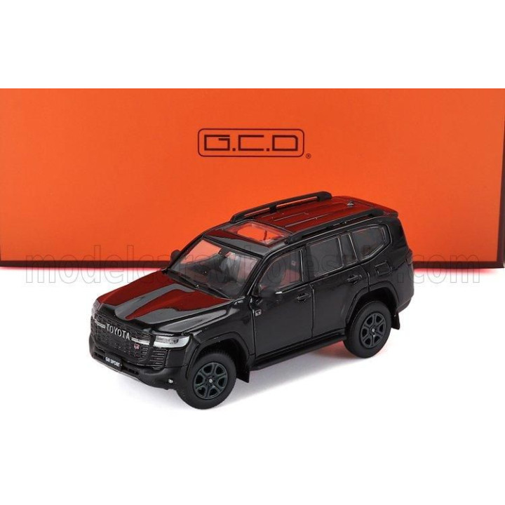 GCD MODELS TOYOTA LAND CRUISER 300 2024 - BLACK 1/64