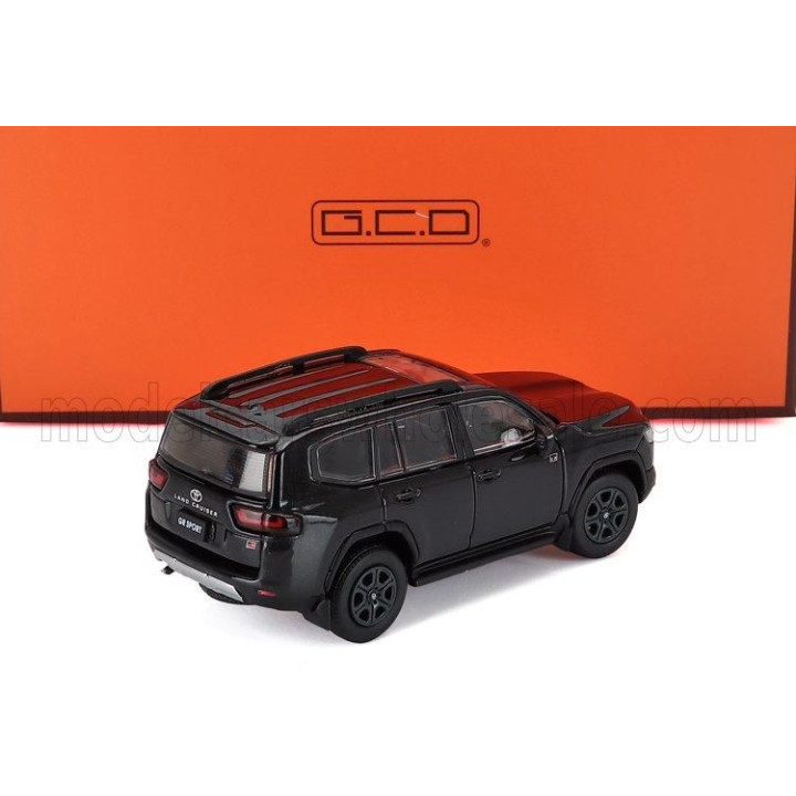 GCD MODELS TOYOTA LAND CRUISER 300 2024 - BLACK 1/64