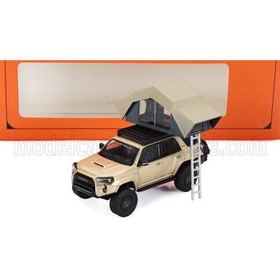 GCD MODELS TOYOTA 4RUNNER TRD PRO OVERLAND 2018 - CHAMPAGNE 1/64