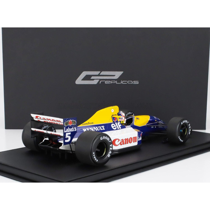 GP REPLICAS WILLIAMS F1  FW14B RENAULT N 5 WORLD CHAMPION POLE POSTITION FASTEST LAP AND WINNER BRITISH GP (with pilot figure) 1