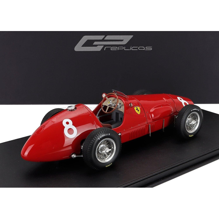 GP REPLICAS FERRARI F1  500 F2 WORLD CHAMPION N 8 WINNER FRANCE GP 1952 ALBERTO ASCARI - RED 1/12