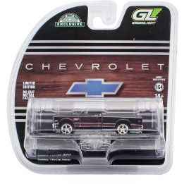 GREENLIGHT CHEVROLET C-10 CHEYENNE PICK-UP SHORT BED 1972 - BLACK 1/64